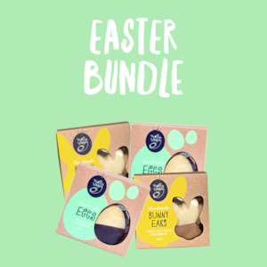 Easter Cookie: EASTER BUNDLE CTN
2 x Bunny Ears 165g
2 x Bunny Eggs 165g