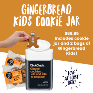 Pack R GingerKids Cookie Jar
X1 Click Clack Jar PBH11
X2 GBB21