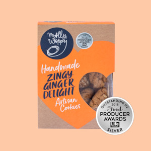 Award Winning: Artisan Cookies Zingy Ginger Delight 185g UNIT