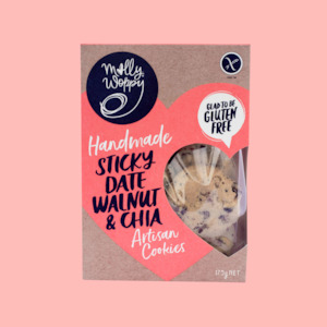 Artisan: Artisan Cookies Gluten Free Sticky Date Walnut & Chia 175g UNIT