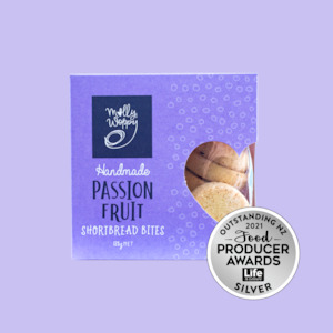 Pantry Packs: Bites Shortbread Passionfruit 125g UNIT