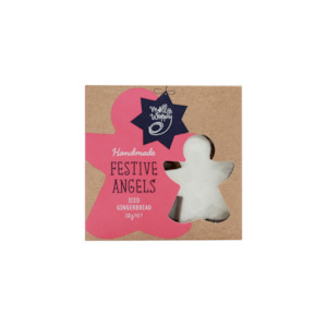 Christmas Cookies: Xmas Gingerbread Festive Angels 120g UNIT