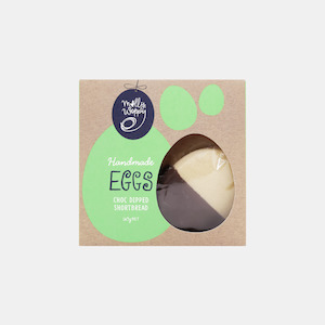 Easter Cookies: Easter Retail Shortbread CHOC EGGS  Box 165g 12/CTN