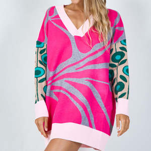 Products: Oversized V Neck Jumper