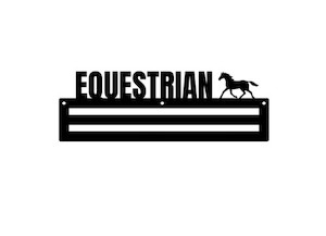 Products: Equestrian Ribbon Hanger - Whole Horse My Medals NZ
