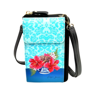 Fashion And Accessories: NZ Artwork Cell Phone Bag - Kiwi