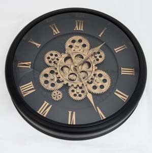Just For Dad: Bronze/Black Roman Numerals Wall Clock
