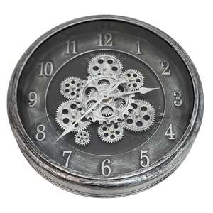 Just For Dad: Silver Analog Wall Clock