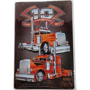 Novelty Signs: Big Rig Tin Sign