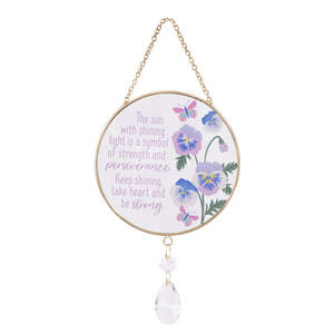 Glass Suncatcher - Strength