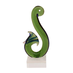New Zealand Made Kiwiana: Glass Hook Ornament