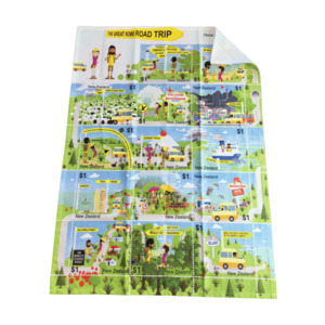 New Zealand Made Kiwiana: Roadtrip Tea Towel