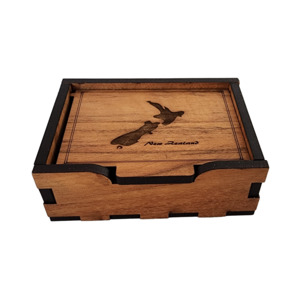 New Zealand Made Kiwiana: Rimu Trinket Box
