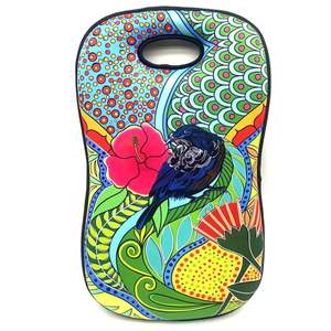 NZ Artwork Garden Kneeler - Tui Lucia