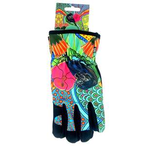 NZ Artwork Garden Gloves - Tui Lucia