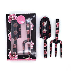 NZ Artwork Garden Trowel & Fork Set Two Fantails