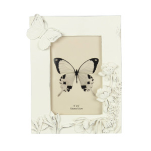 Photo Frames 1: Butterfly and Flowers Photo Frame