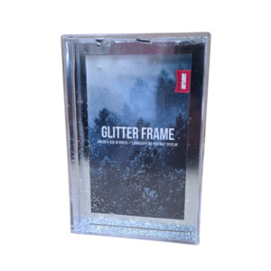 Silver Glitter Frame 6x4