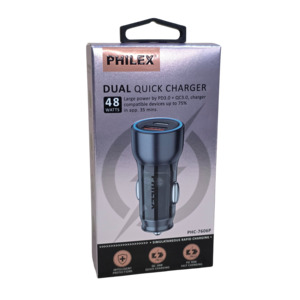 Travel Accessories: Philex Dual USB Quick Charger