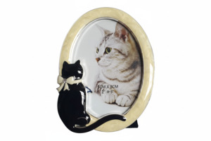Cat Frame - Oval