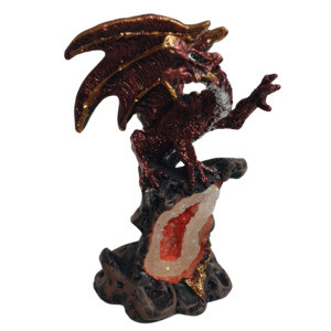 Steampunk: Dragon Red 9cm x 6cm
