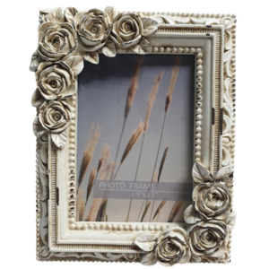 2.5" x 3.5" Primrose Frame White