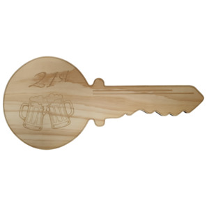 21st Key with Two Beers 35cm