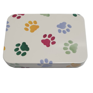 Modelsfigurines And Other Gifts: Pocket Tin - Paw Prints