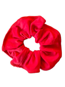 Accessories: Scrunchie | Red | Lycra