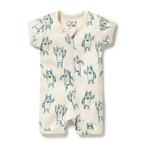 Organic Boyleg Zipsuit | Yeti