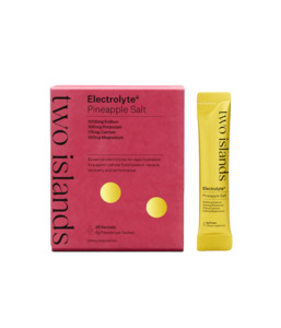 Two Islands Co: Electrolyte⁴ Pineapple Salt Electrolyte Sachets