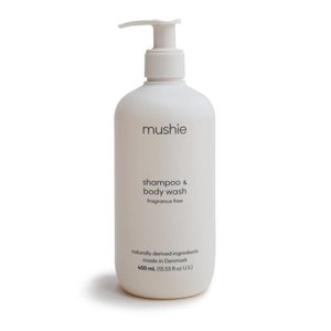 Mushie Baby Shampoo + Body Wash | Fragrance Free