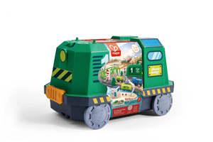 Hape Train Bucket Set