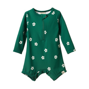 One Piece Bathing Trunks | Flora Peppermint