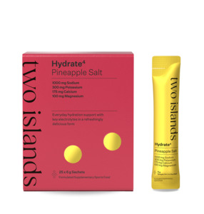 Hydrate⁴ Pineapple Salt Electrolyte Sachets