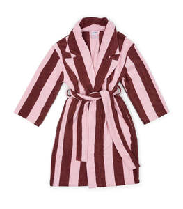 Mama Clothing: Hommey Robe | Rocky Road Stripe
