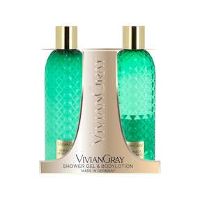 Gift Set: GEMSTONE BERGAMOT & LEMONGRASS BODY SET 2 X 300ML