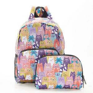 Eco Chic: MINI BACKPACK - MULTIPLE CATS