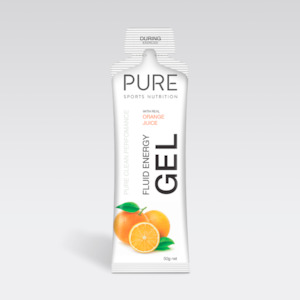 Wellness: PURE FLUID ENERGY GEL 50G - ORANGE