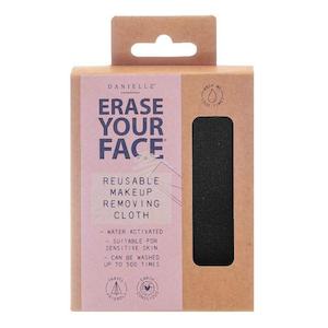 Erase Your Face: EYF MAKEUP REMOVING CLOTHS - BLACK