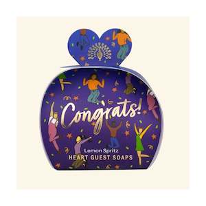 Bath And Body 2: LUXURY GUEST SOAPS OCCASIONS 3X20G - CONGRATS!