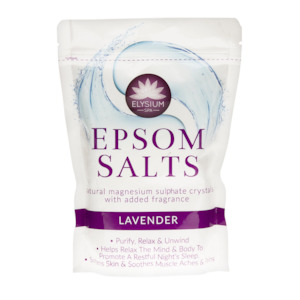 ELYSIUM EPSOM SALTS LAVENDER 450G