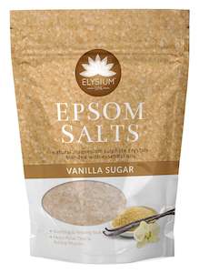 Winter Essentials 1: ELYSIUM SPA BATH SALTS VANILLA SUGAR 450G