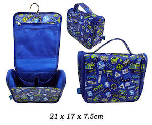 Kids Bags: TOILET BAG KIDS - ROAD SIGNS-  HANG UP CADDY