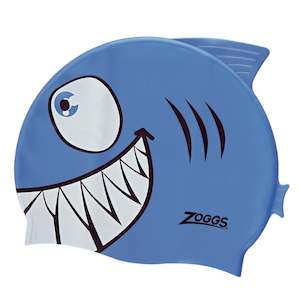 Everyday: ZOGGS - SWIM CAP JUNIOR - BLUE SHARK