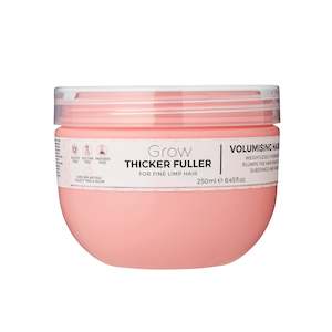 GROW THICKER FULLER VOLUMISING HAIR MASK 250ML