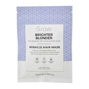 GROW BRIGHTER BLONDER MIRACLE HAIR MASK 45ML