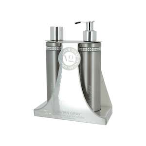 Customer Favourites: VG-PEWTER CRYSTAL GIFTSET: SHOWER GEL & BODY LOTION 2X250ML