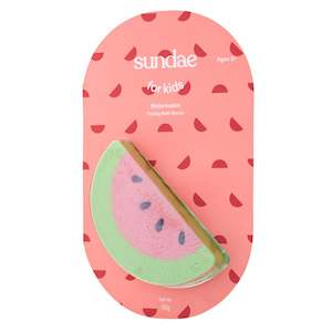 Bath And Body 2: SUNDAE FOR KIDS WATERMELON FIZZING BATH BOMB 100G