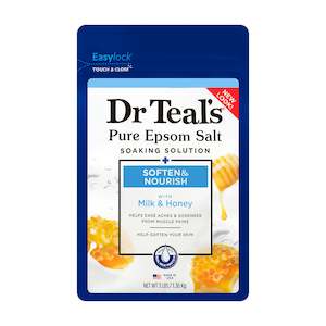 DR TEAL'S EBS SOFTEN & NOURISH (MILK & HONEY) 1.36KG